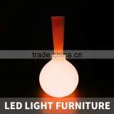 Indoor and Outdoor Plastic LED Glowing Decorative Flower Vase Light thumbnail-1