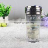 450ml Double Wall Stainless Steel Sport Water Bottle thumbnail-3
