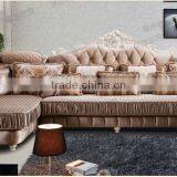 M512 High Quality Noble Antique Design European Style Italy Living Room Corner Sofa thumbnail-2