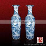 Anitque Chinese Blue and White Porcelain Vase for Home Decoration thumbnail-1