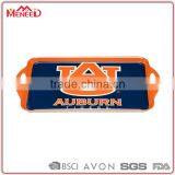 Bright 3 Colors Wholesale 2 Handles Personal Logo Printed Hard Plastic Serving Custom Bar Tray thumbnail-1