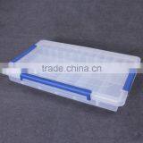 PP Plastic Clear Tool Box Organizer Bin Storage Box With 28 Compartments thumbnail-2