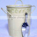 Metal Compost Bins With Small Shovel