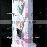 Triangle Sides Custom Vac-formed Blister Plastic Magazine Rotating Display Rack thumbnail-1
