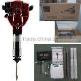 1700w 52cc Handheld Gas Powered Concrete Breaker Hammer Drill Portable Gasoline Jack Hammer thumbnail-3