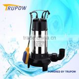 Low cost name brand 1.5hp cast iron dirty water pumps