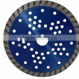 Hot Pressed Wide Turbo Diamond Cutting Blade for Concrete, Sand Stone, Abrasive