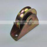 3 Inch Sliding Gate Pulley Diameter 78mm Thickness 20mm Bearing 6203RS Groove "U" With Outer Support ITEM:820PCR thumbnail-1