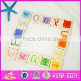 2016 Best Sale Funny Children Wooden Domino Blocks W15A069 thumbnail-6
