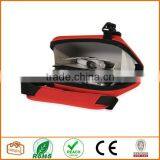 Mini Messenger Bag w/ Built-in Grid-it Organizer RED thumbnail-3