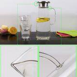 Big Volume Glass Bottle Glass Jug Glass Decanter With Memtal Cap for Kitchen Resturant and Hotel thumbnail-4