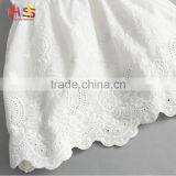Latest New Model Children Frocks Designs 2016 White Crochet Lace Girl Dress thumbnail-4