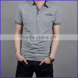 China Factory 100% Polyester Polo T-shirt Men's With Fake Pocket Color Combination Polo Shirts thumbnail-1