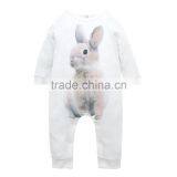 New Baby Clothes 100% Cotton Long Sleeve Baby Winter Newborn Baby Romper thumbnail-3
