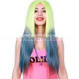 MGOO Low MOQ Synthetic Women Long Natural Straight Hair Lace Front Halloween Cosplay Costume Wig thumbnail-3