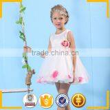 White Sleeveless Formal Flower Girl Dresses Teenage Girls Clothes thumbnail-4