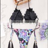 2016 SEXY HOT LADY BRAZILIAN BEAUTY CUSTOM MACRAME WHOLESALE FULLSIZE BIKINI thumbnail-4