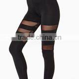 EY0104L New Fashion Women High Waist Hollow Out Leggings thumbnail-4