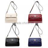 PU Leather Shoulder Bag Polyester Geometric 82660 Mini Shoulder Messenger Bag thumbnail-1