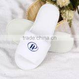 Customized Logo Close Toe Coral Velvet Hotel Slipper thumbnail-2