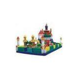 Amusement Park Waterproof Childrens Inflatable Bouncy Castle Dream Universe