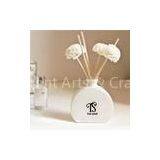 50ml Ceramic Fragrance Reed Diffuser With White Ceramic Vase in PVC Box TS-RD10