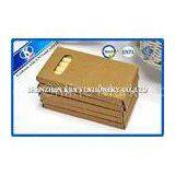 Wooden Colored Pencils Set In Kraft Paper Tube / 6 Pieces Recycled Mini Pencil