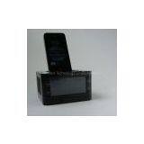 Speaker for IPhone 4 With Radio Alarm Clock thumbnail-1