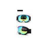 Brown Revo Gold Lens Mirrored Ski Goggles / Womens Snowboarding Goggles