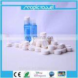 100% Eco-friendly Biodegradable Non-woven Compressed Tissue With Dispenser Promotional Gift