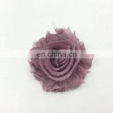 2Inch Solid Shabby Chiffon Flower Frayed Shabby Chic Flowers,shabby Rose Trim,lovely Rosette Chiffon Shabby Flowers thumbnail-1