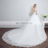 HS1606 Vintage Wedding Dress Customized Plus Size Beach Mermaid Bridal Gown thumbnail-4