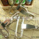 White Nickle Color Bag Snap Hook