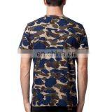 Blue Brown Colors Camo Sublimation Printing T-shirts Fashion Summer T-shirts Custom thumbnail-4