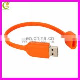 Promotional Silicone Band Rubber Wristband 2GB 4GB 8GB USB Stick Memory