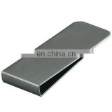 Cool Stainless Steel Gold Plating Money Clip Laser Engraved Cash Clip thumbnail-5