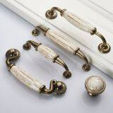 Dali Stone - Grain Ceramic Handle Classic High - Grade European Garden Cabinet Drawer Drawer Door Handle Antique Chinese thumbnail-5