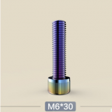 Spirit Beast Motorcycle Modified Stainless Steel Screws Decorative Screws SHCS Colorful Plating CL402 thumbnail-4