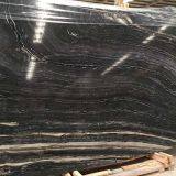 Black Wood Marble Slab Polished Marble Tiles on Sale thumbnail-4