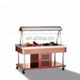 Luxury Wooden Salad Bar Counter/Salad Fridge Display/ Salad Bar Counter thumbnail-3