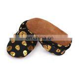 4 Size Toddler Fashion Shoes Baby Footwear Skull Printed Leather Shoes thumbnail-5