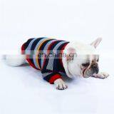 Wholesale Casual Cotton Stripe Pet Dog British Style Clothes Winter Cold thumbnail-6