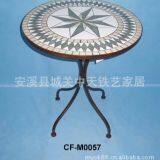 Outdoor Mosaic With Metal Table thumbnail-5