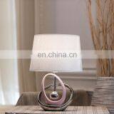 Уникальная японская керамическая настольная лампа для отелей, недорогая ночная лампа для ночного столика в скандинавском стиле с логотипом, под заказ, розового цвета