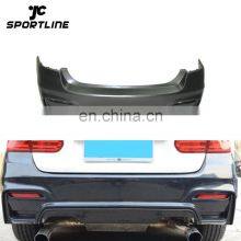 Black PU M Style M4 Car Rear Bumper for BMW F30 F35 12-15 New 3 series