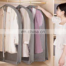 Blue Non Woven Dress Customized Logo Luxury Cover Wedding Gown Clear Suit Custom Garment Bag thumbnail-4