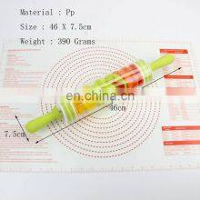 Multifunction Plastic Rolling Pin With Cookie Cutter thumbnail-5