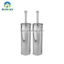 Factory Price Wholesale Optional Stainless Steel Clean Toilet Brush Head Set thumbnail-3