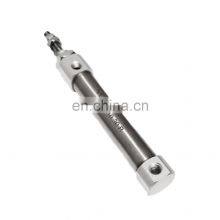 Fast Delivery Time Stainless Steel Shaft Small Diameter Single Acting Mini Pneumatic Cylinder