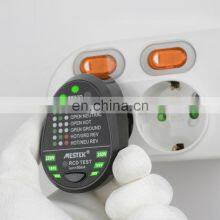 Portable Black Socket 250V For Home Renovation Industrial Socket Check High Accuracy Smart Electric Socket Waterproof Tester thumbnail-5